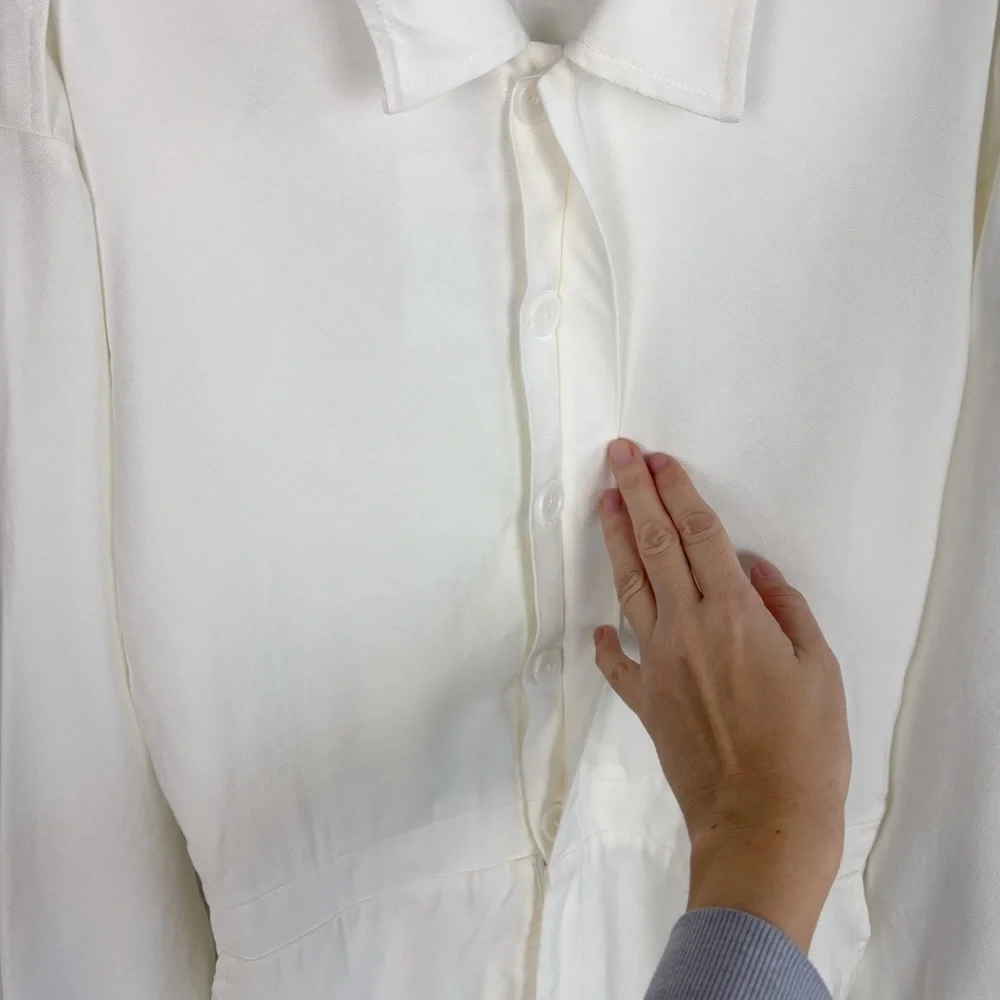 L’Academie Dylan Romper in White Size S
